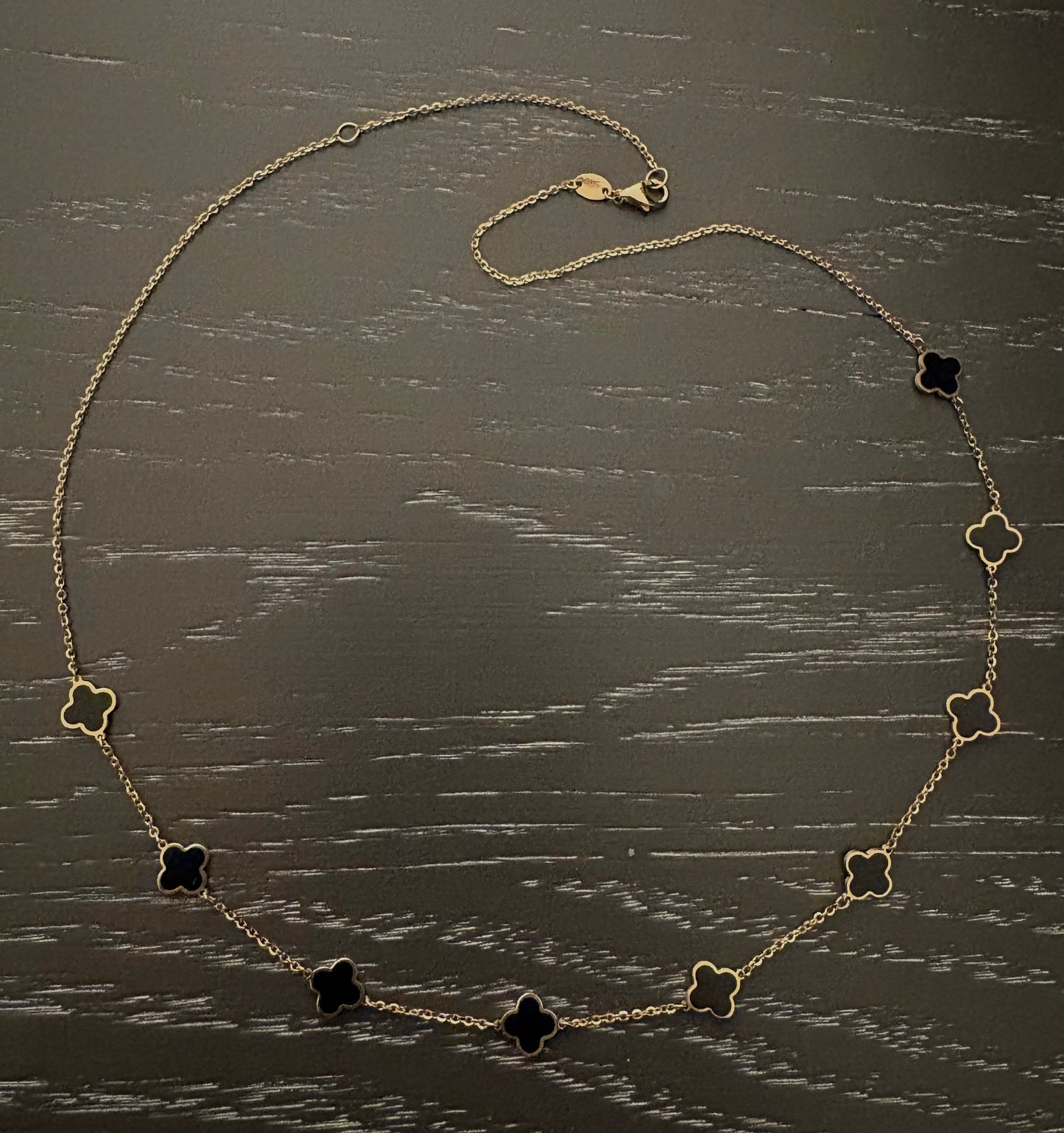 14kt Clover Necklace
