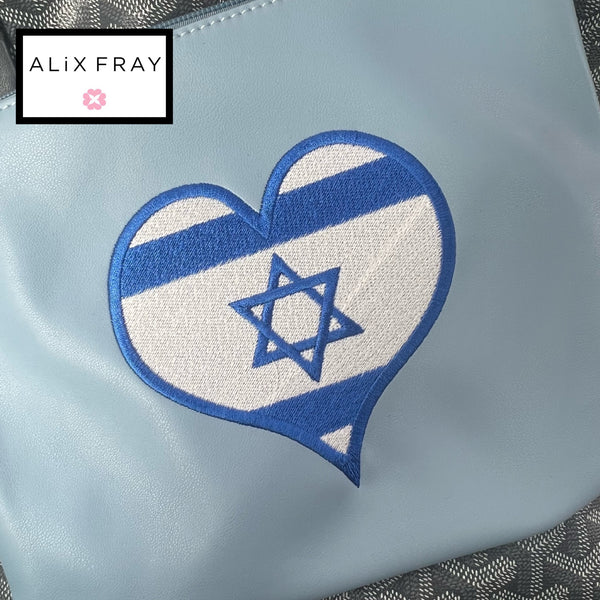 Heart Jewish Star Bag for the IDF