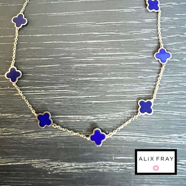 14kt Clover Necklace