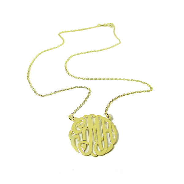 Monogram Necklaces