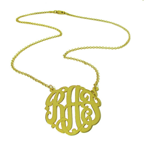 Monogram Necklaces