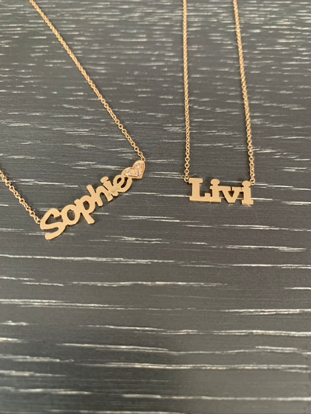 Mini Name Necklace