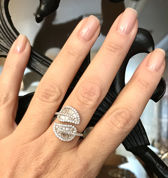"Lela" Leaf Ring
