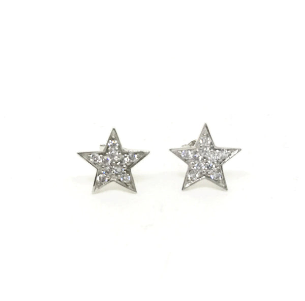 14kt Star Earrings