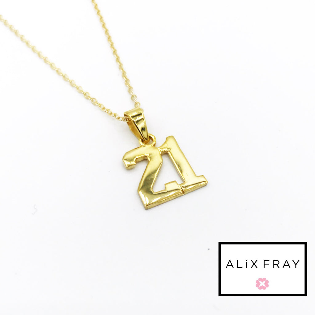"What's Your Number" Necklace