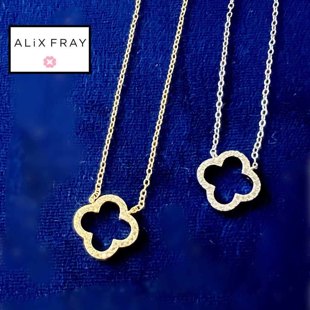Open Clover Necklace