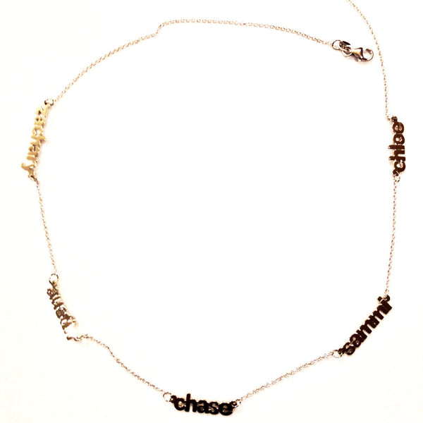 Family Name Necklace