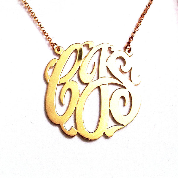 Monogram Necklaces