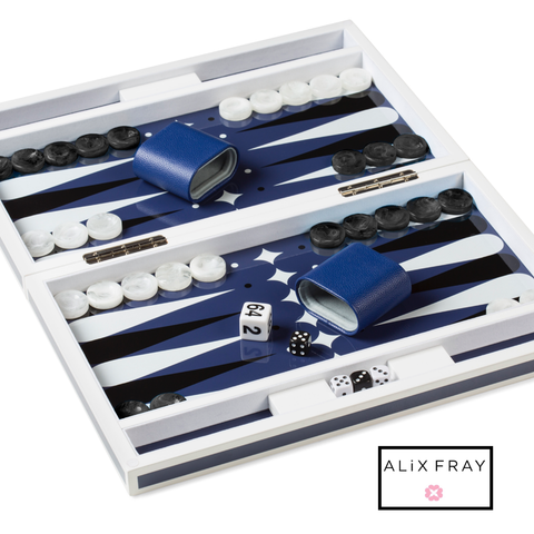 Lacquer Backgammon Set