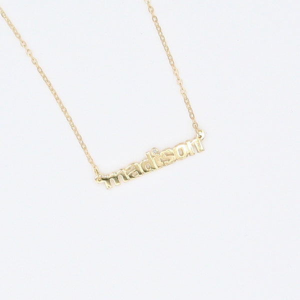 Mini Name Necklace