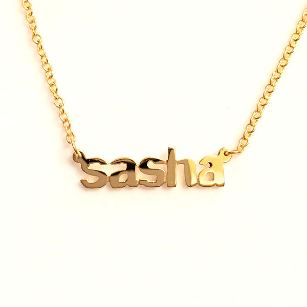 Family Name Necklace