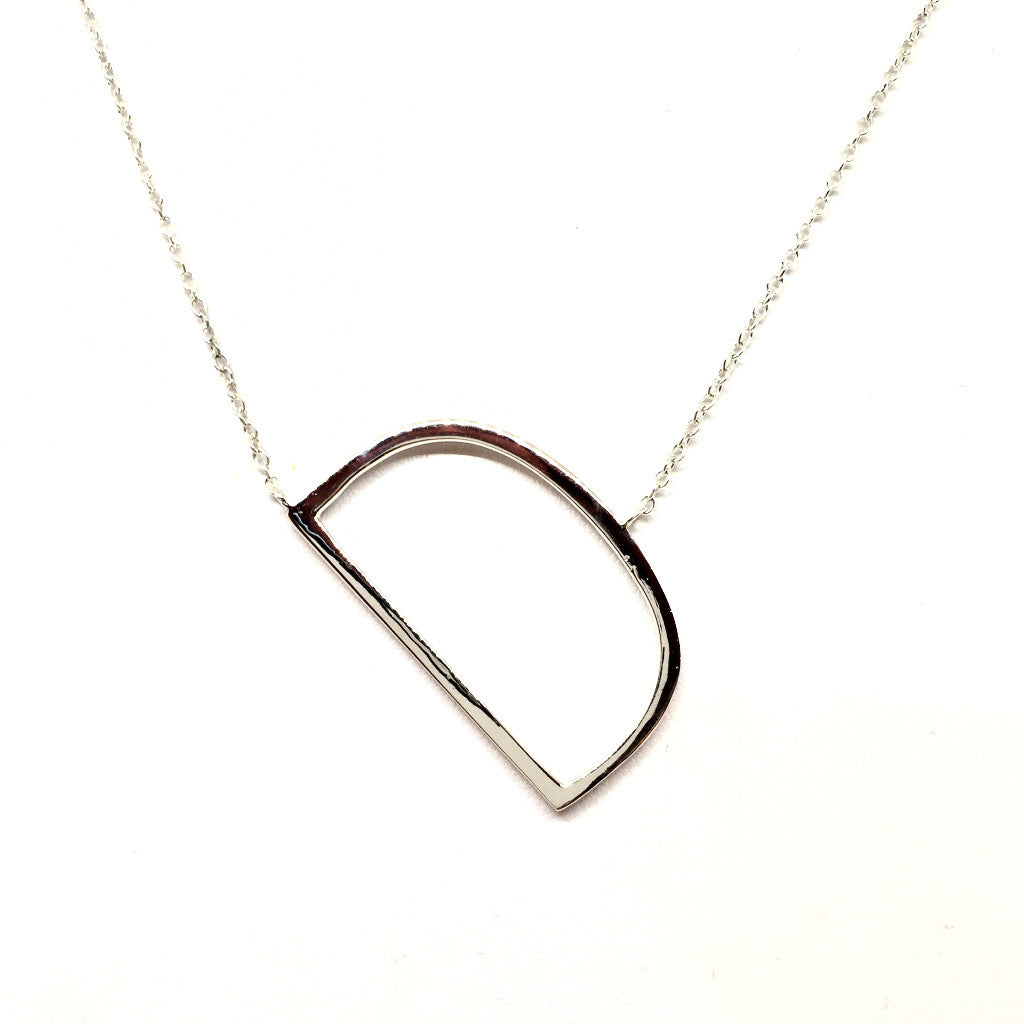 "D" Initial Necklace