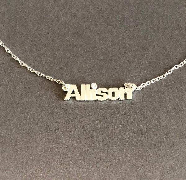 Mini Name Necklace