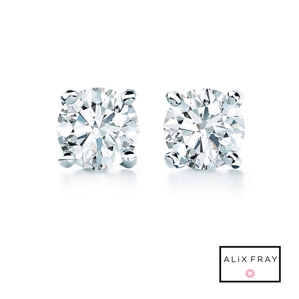 14kt CZ Studs
