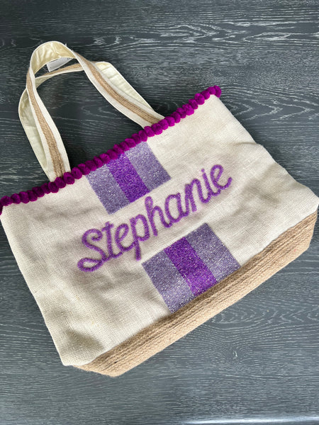 Jute Tote Bag