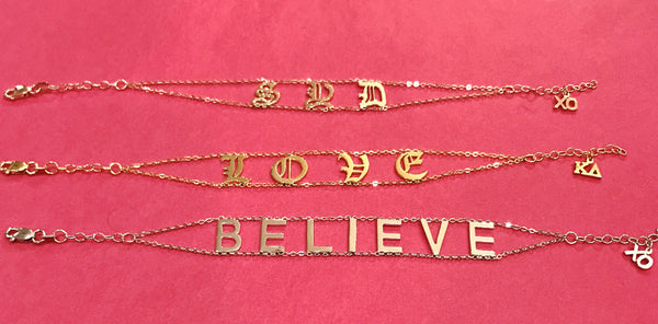 "Charming Me"  Double Bracelet