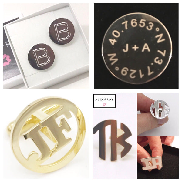 Monogram Cufflinks