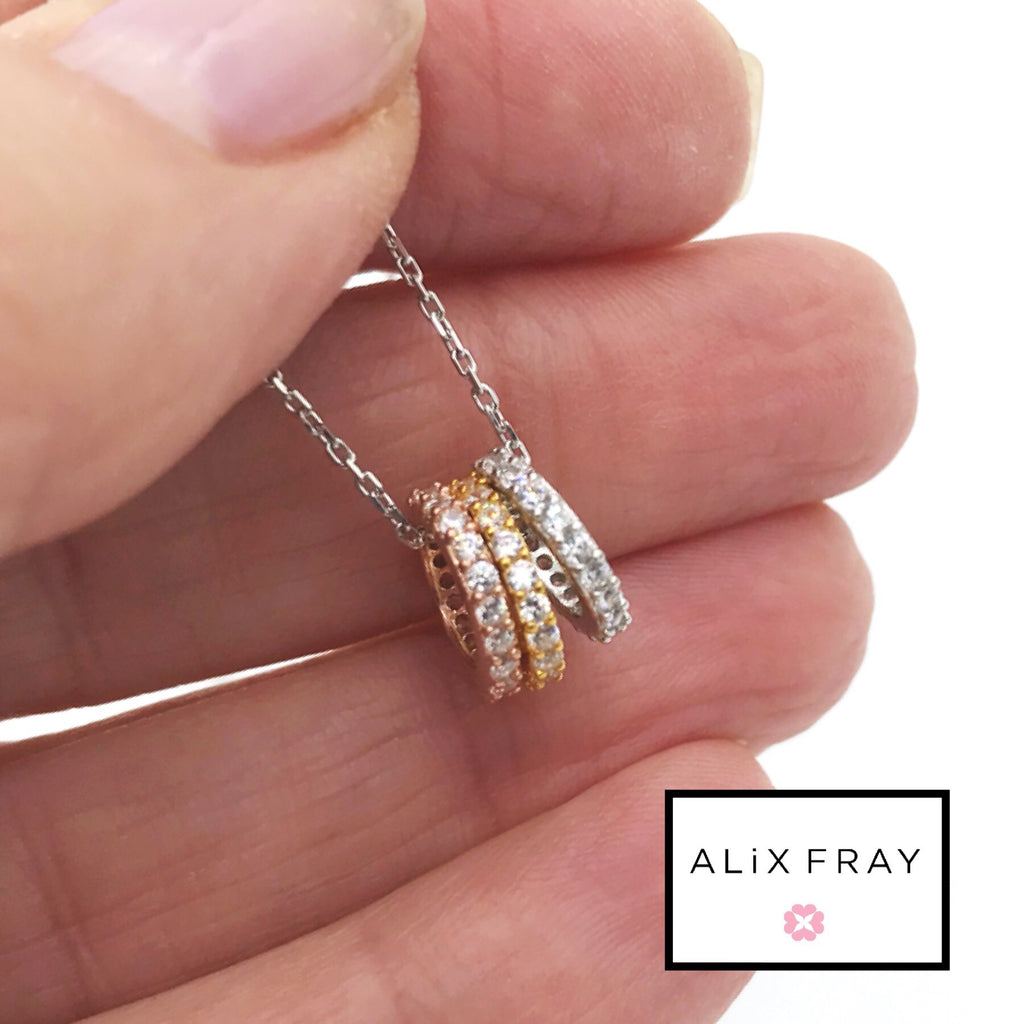 "Love Rings” Necklace