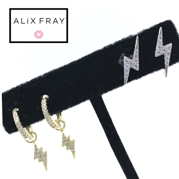 Lightening Bolt Studs