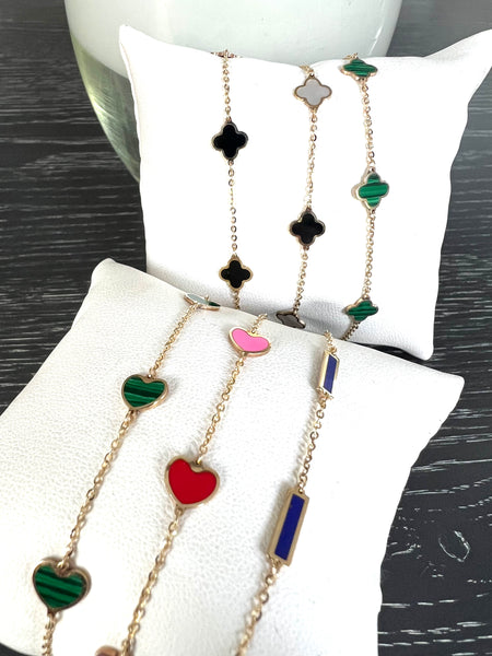 14kt Clover Bracelet