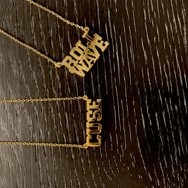 College Time Necklace