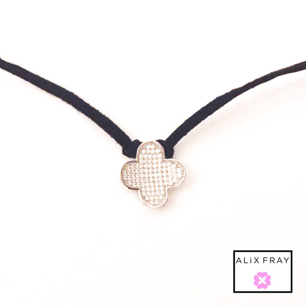 Leather "Charm Me" Choker