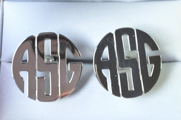 Monogram Cufflinks