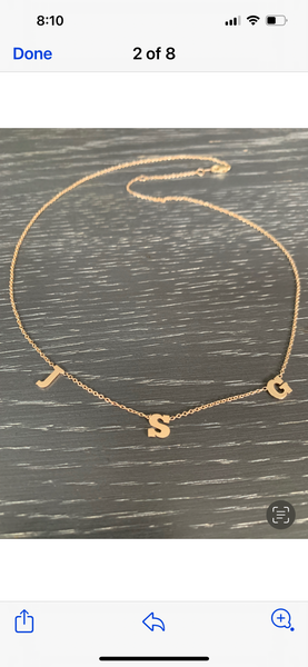 "Initial Love" Necklace