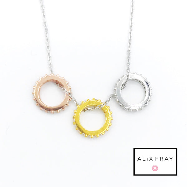 "Love Rings” Necklace