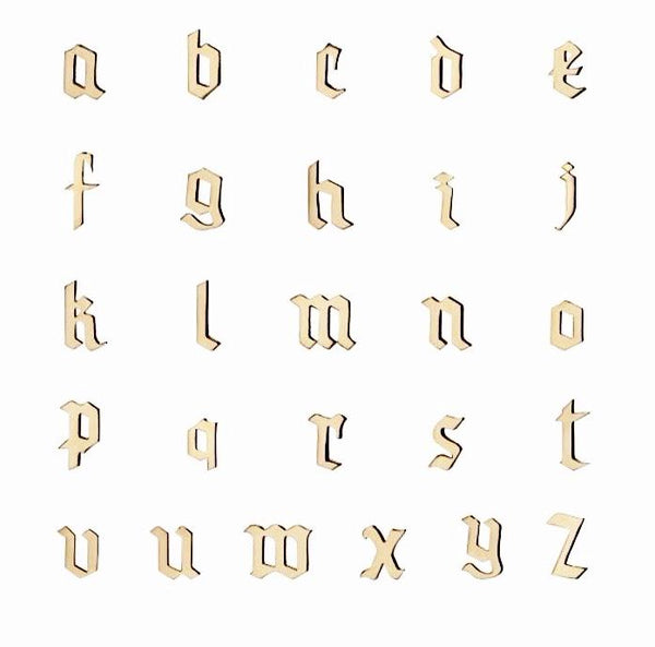 Gothic Initial Choker