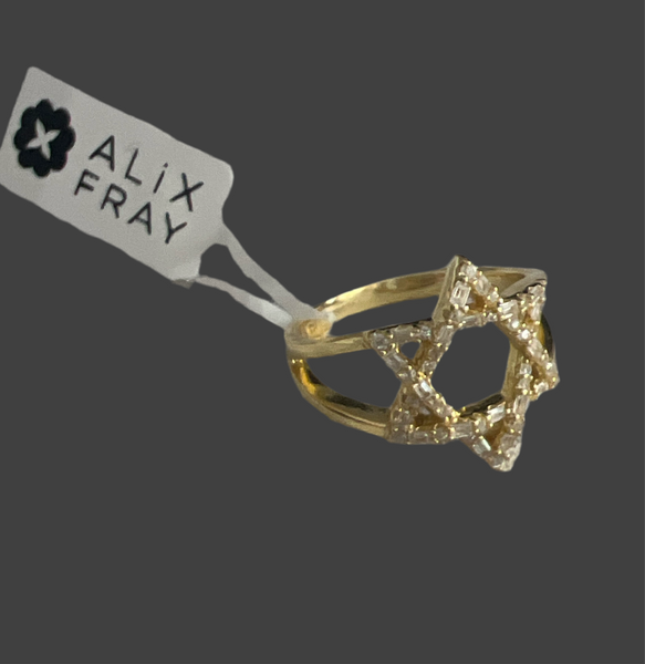 Jewish Star Ring