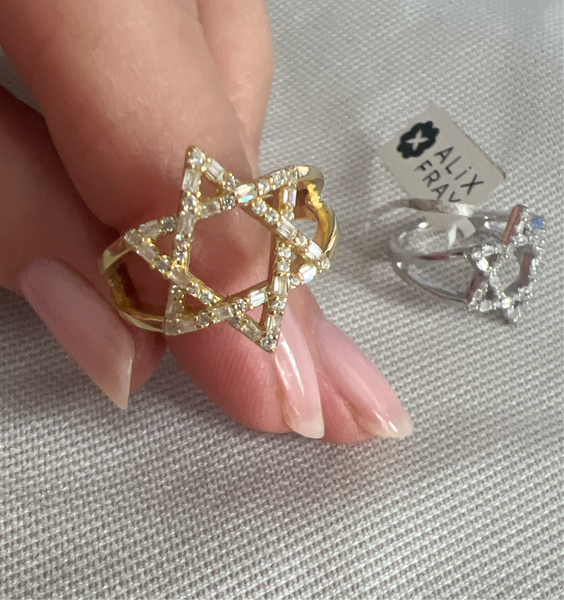 Jewish Star Ring