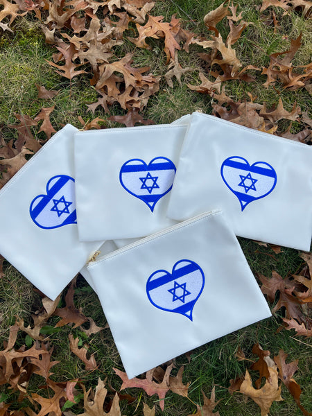 Heart Jewish Star Bag for the IDF