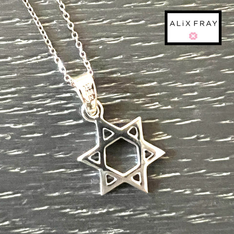 MIni Jewish Star to Support the Israeli Soldiers