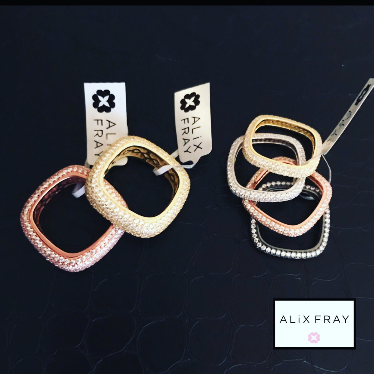 Square Stack Rings