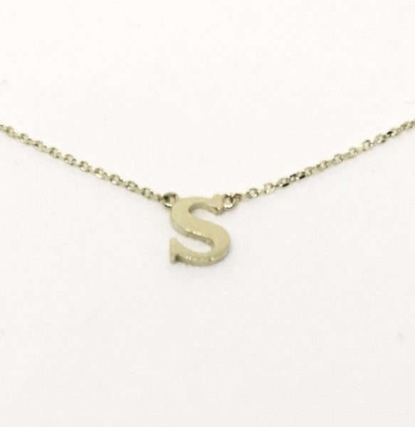 14kt "Mini" Initial Necklace