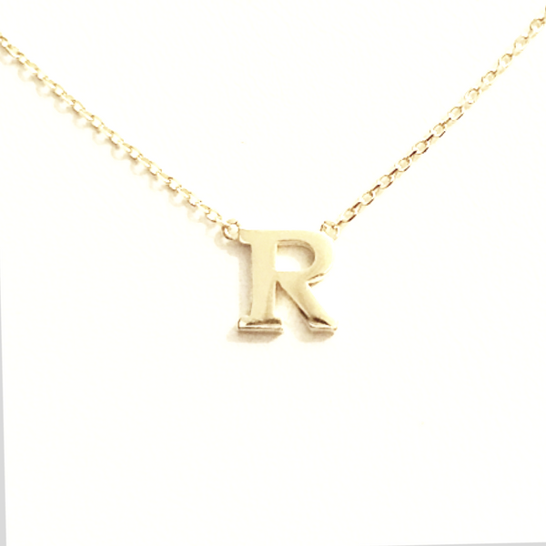 14kt "Mini" Initial Necklace