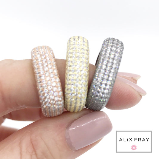 Large Square Stack Rings