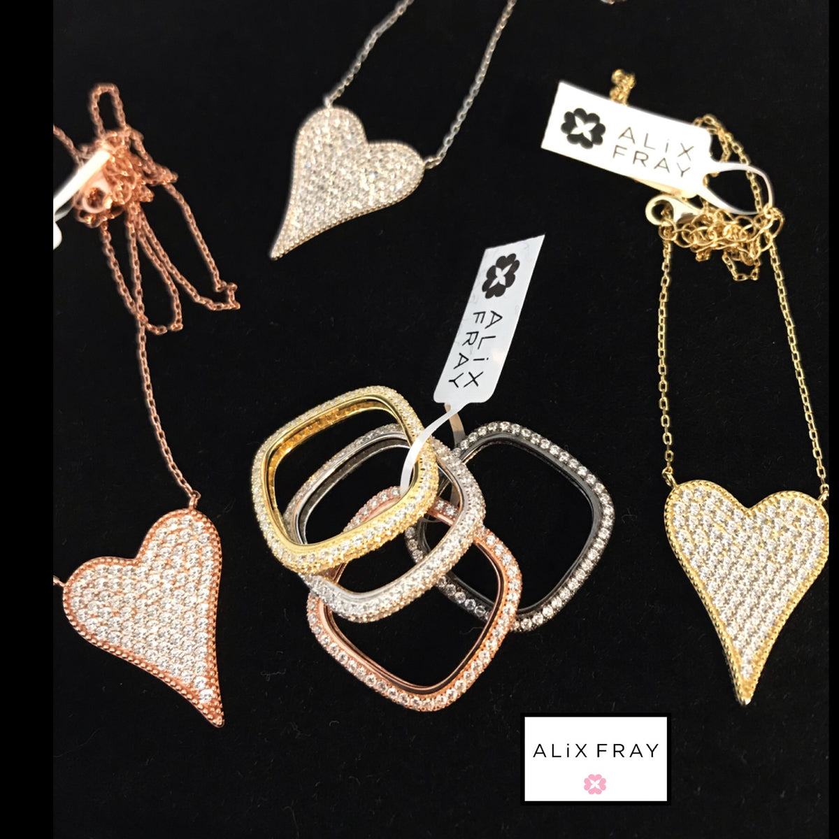 Square Stack Rings