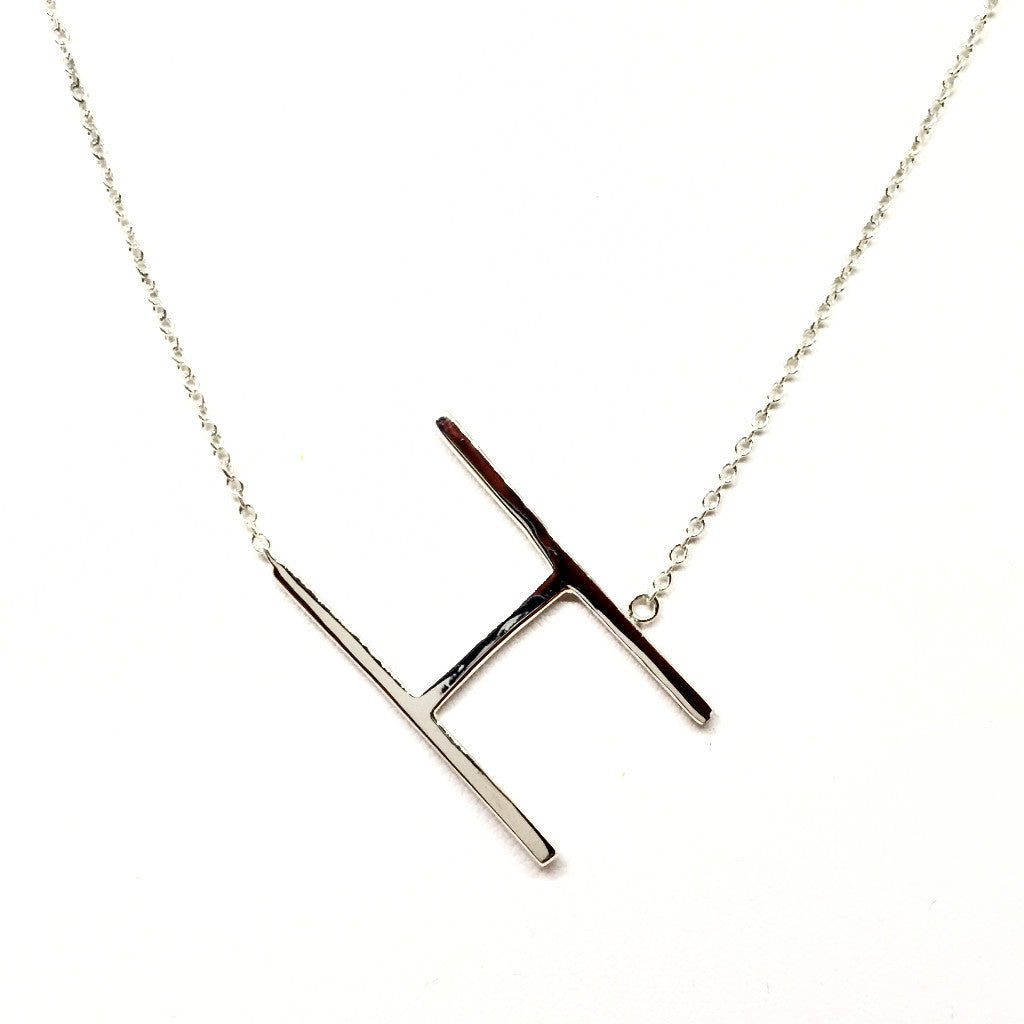 "H" Initial Necklace