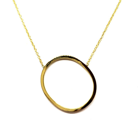 "O" Initial Necklace