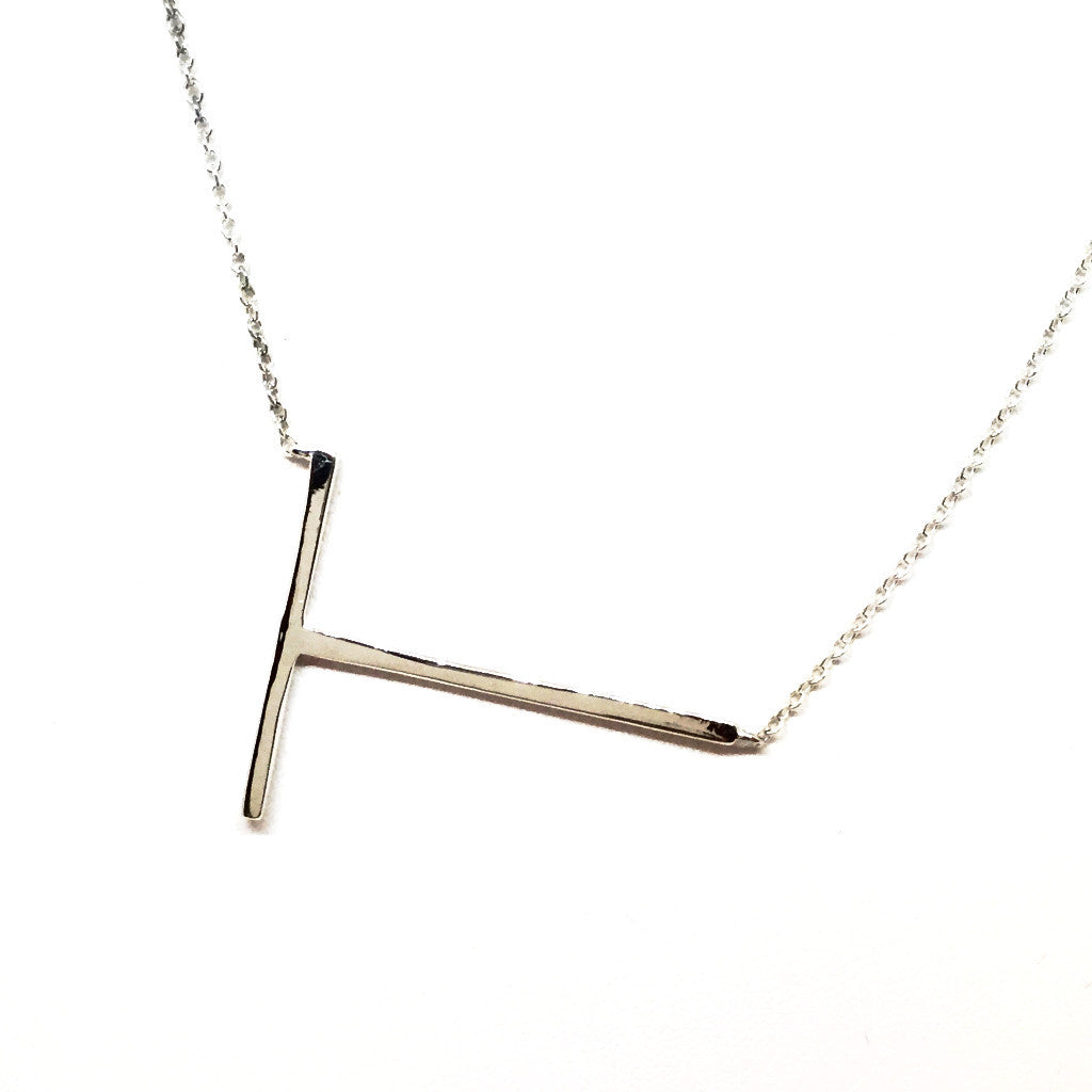"T" Initial Necklace