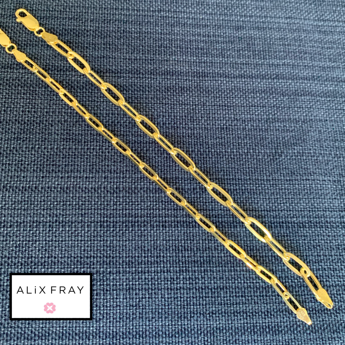Paper Clip Link Bracelet