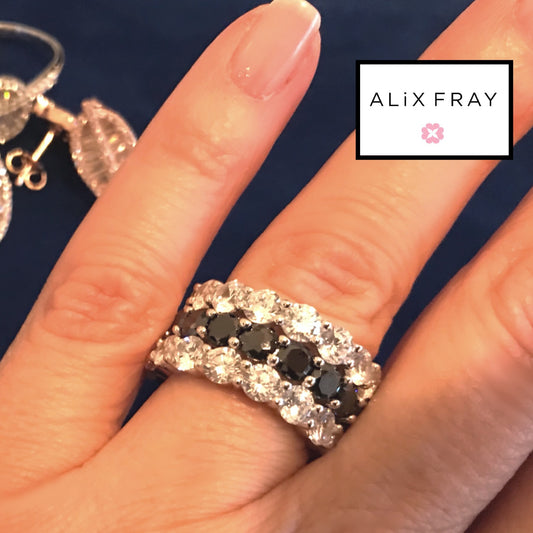 "Forever" Triple Stack Eternity Bands