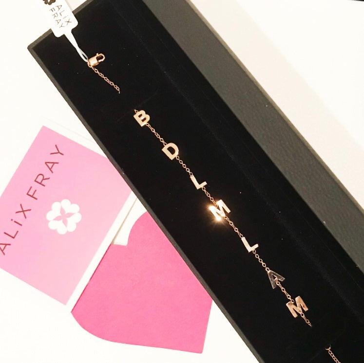 "Little Letters" Initial Bracelet