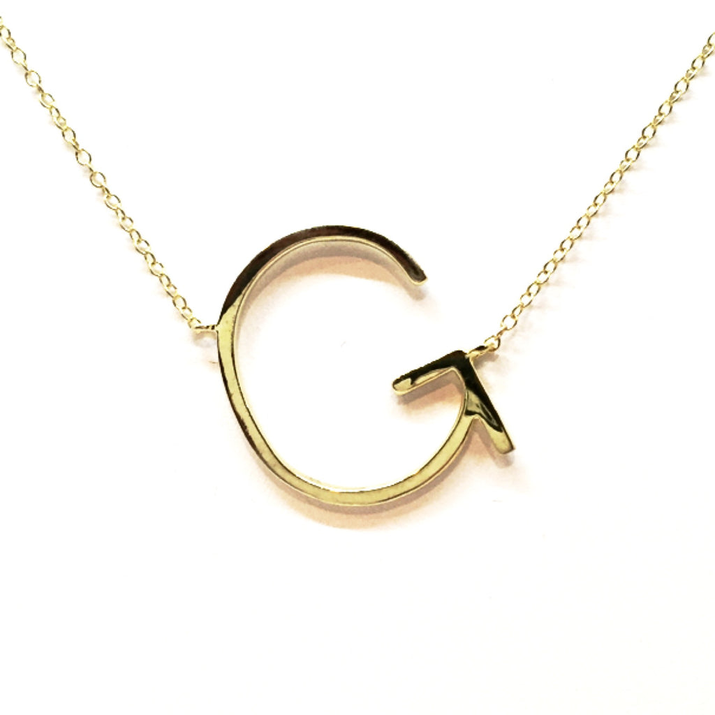 "G" Initial Necklace