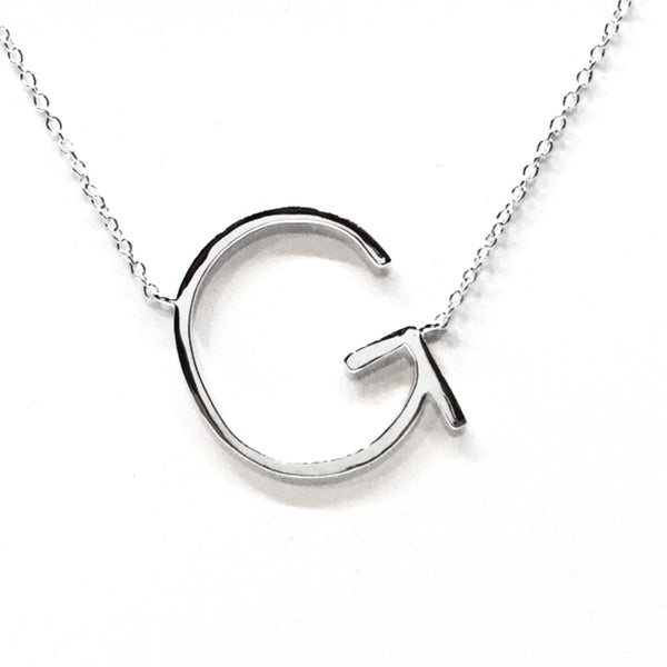 "G" Initial Necklace