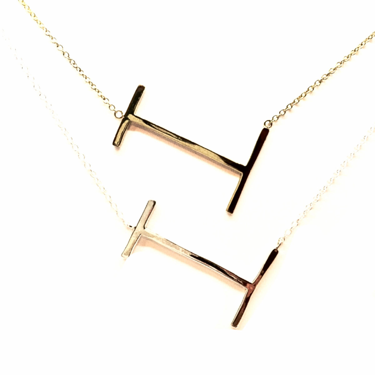 "I" Initial Necklace