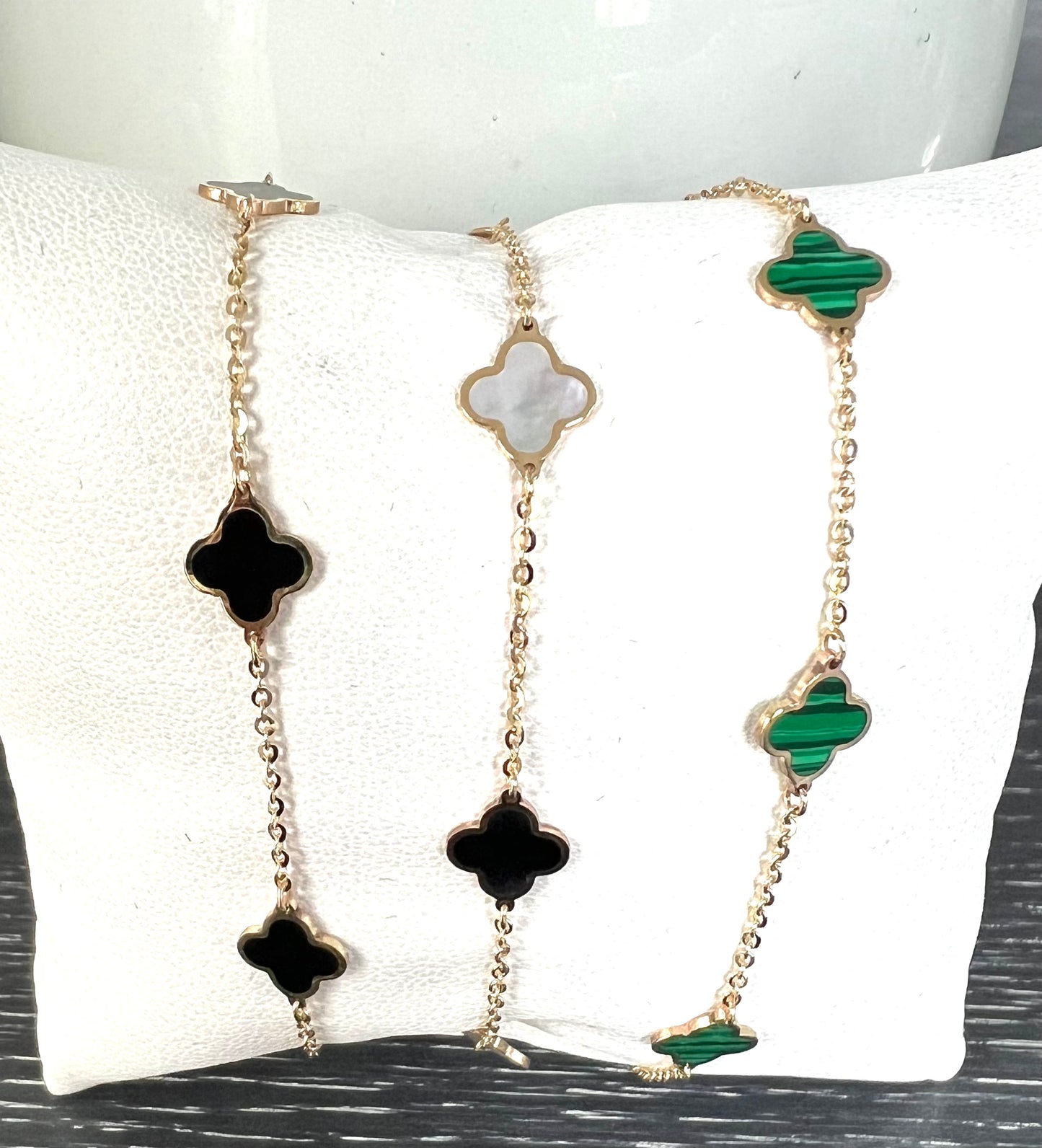 14kt Clover Bracelet